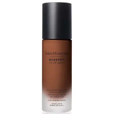 Bareminerals Barepro 24hr Matte Comfort Liquid Foundation Mineral Spf20 30ml (various Shades) - Deep 61 Cool