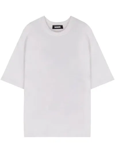 Barrow Cotton T-shirt In White