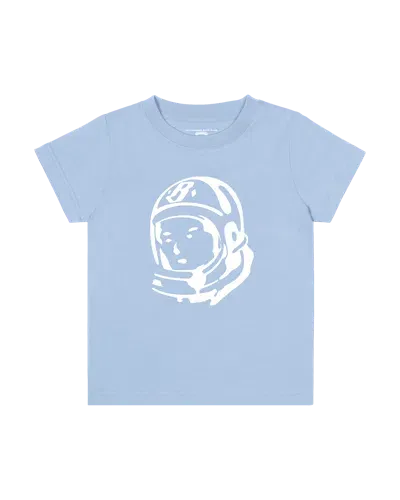 Billionaire Boys Club Kids Helmet Head Logo Tee In Chambray