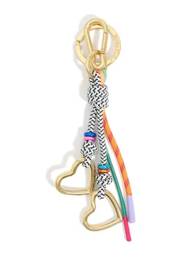 Bimba Y Lola Heart Keyring In Gold