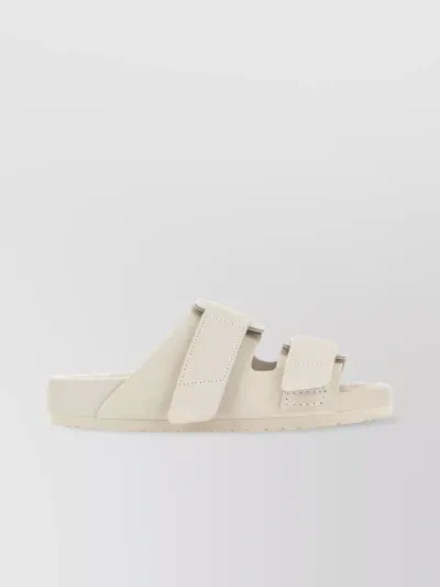 Birkenstock 1774 Suede Slides & Flip Flops By Chalk X Tekla