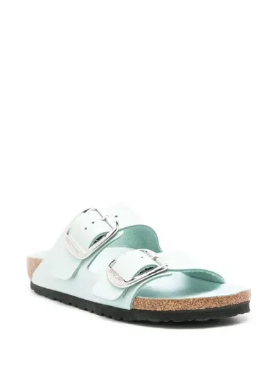 Birkenstock Arizona Big Buckle Sandals In Verde Acqua