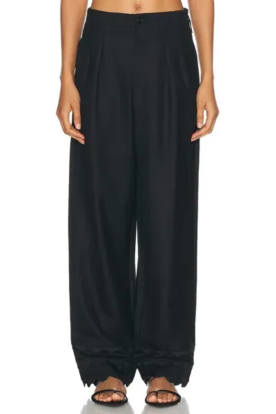 Bode Ripple Trouser In Black