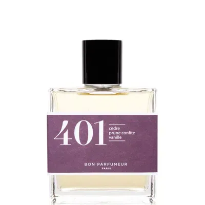 Bon Parfumeur 401 Cedar Candied Plum Vanilla Eau De Parfum - 100ml In White