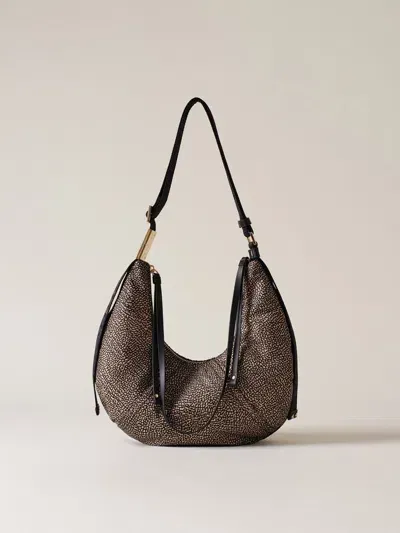 Borbonese Borsa Hobo S. Bags In Black