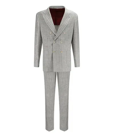 Brunello Cucinelli Suit In Grey