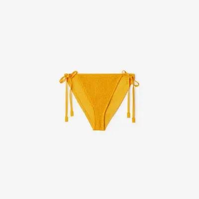 Burberry Bikini Briefs In Sunflower