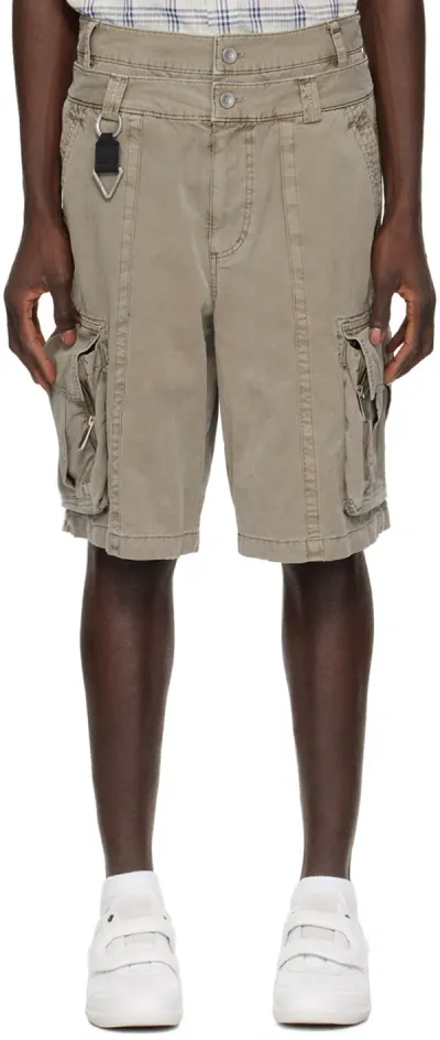 C2h4 Brown Mechanist Shorts