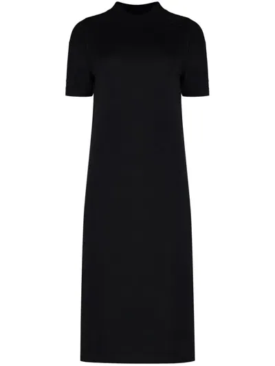 Calvin Klein Wool Dress In Black