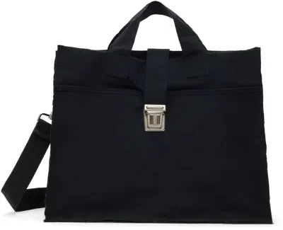 Camiel Fortgens Black Shopper Bag In Black - Wr Padded Ny