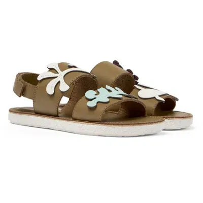 Camper Kids' Sandals For Girls In Brown