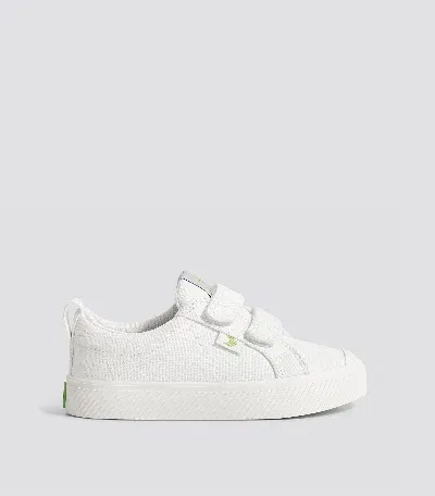 Cariuma Oca Low Off-white Canvas Sneaker Kids