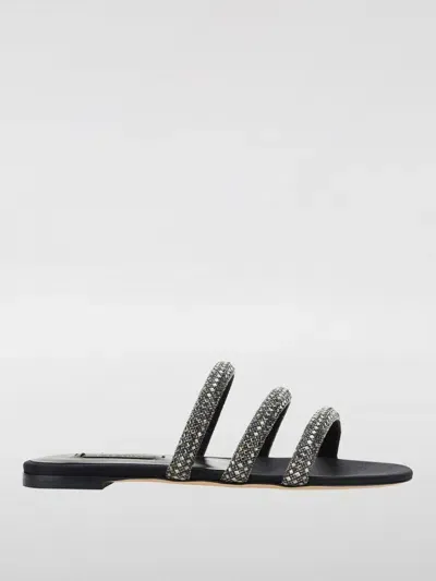 Casadei Flat Sandals  Woman Color Silver In 银色