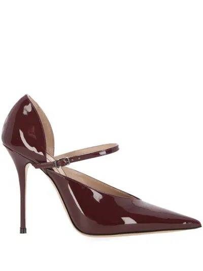 Casadei Scarlet Patent Leather Pumps In Ladybug