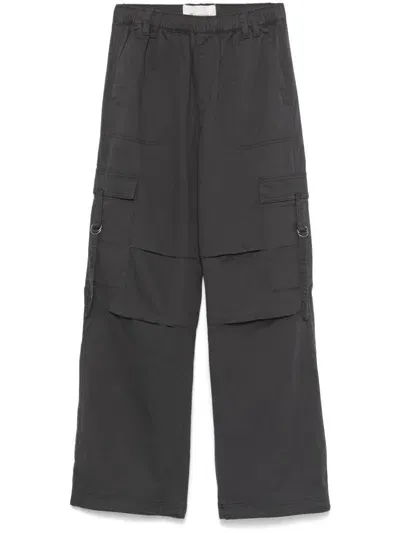 Champion Straight-leg Cargo Trousers In Grey