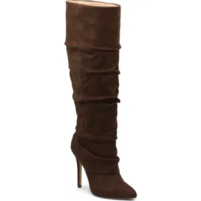 Charles By Charles David Papi Knee High Slouch Boot In Brown