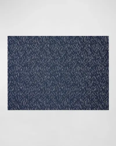 Chilewich Pepper Indoor/outdoor Rug, 2' X 4' In Indigo