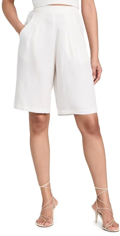 Chloe Kristyn Carina Shorts Off White