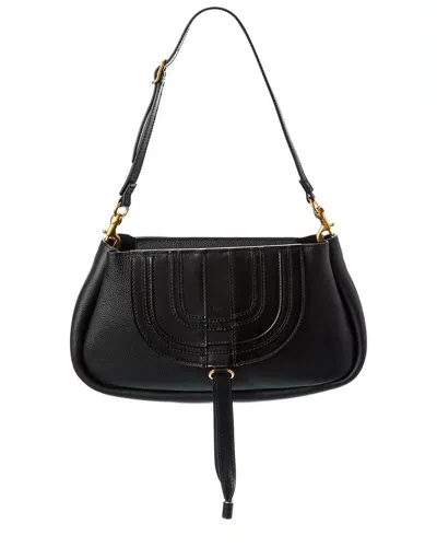 Chloé Marcie Shoulder Bag In Black