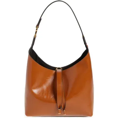 Chloé Marcie Small Hobo Shoulder Bag In Brown