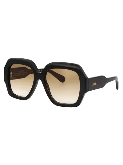 Chloé Chloe Sunglasses In Brown