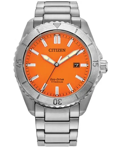 Citizen Eco-drive Men's Brycen Super Titanium Bracelet Watch 41mm In No Color