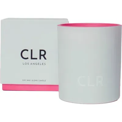 Clr Pink Scented Candle