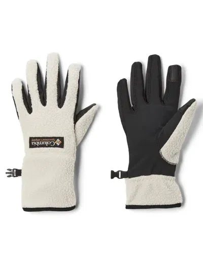 Columbia Helvetia Ii Sherpa Gloves In Gray