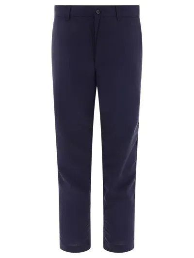 Comme Des Garçons Homme Deux Comme Des Garçons Homme Wool Tailored Trousers In Blue