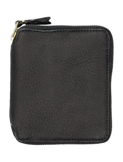 Comme Des Garçons Zip Wallet In Black