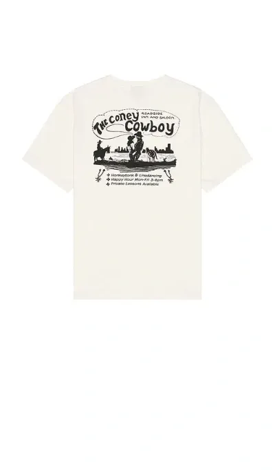 Coney Island Picnic Coney Cowboy Tee In White