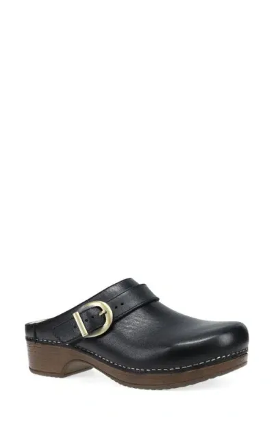 Dansko Baylor Platform Mule In Black