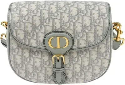 Dior Medium Bobby Bag In Grey,multi