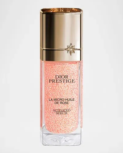 Dior Prestige La Micro Huile De Rose Activated Serum, 1 Oz. In White