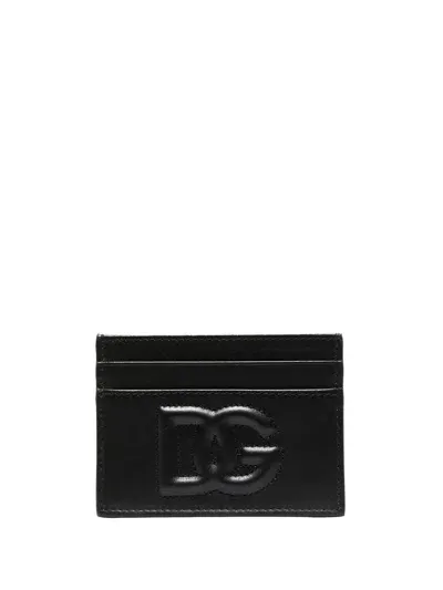 Dolce & Gabbana Dg Logo Leather Card Case