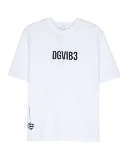 Dolce & Gabbana Dgvib3 Kids' Logo-print T-shirt In White