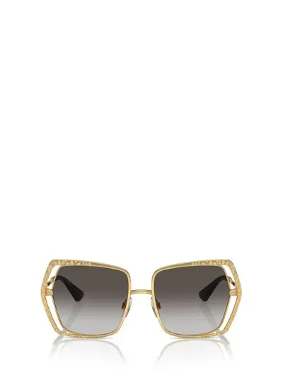 Dolce & Gabbana Eyewear Sunglasses In Gold