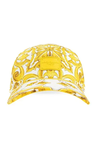 Dolce & Gabbana Majolica In Yellow