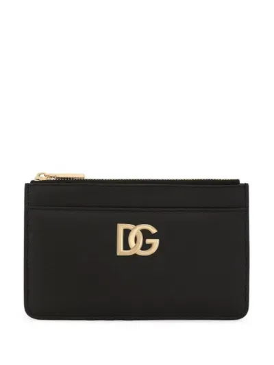 Dolce & Gabbana Wallet With Zip In Black