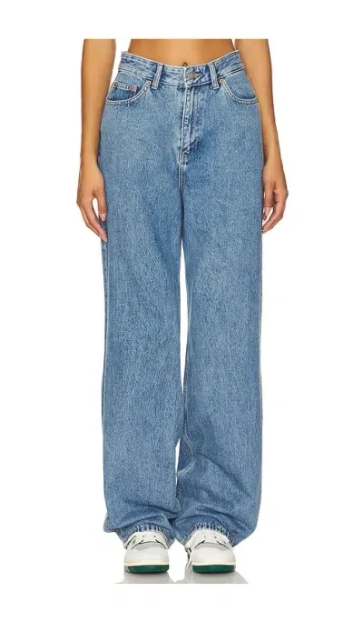 Dr Denim Donna Wide Leg In Blue