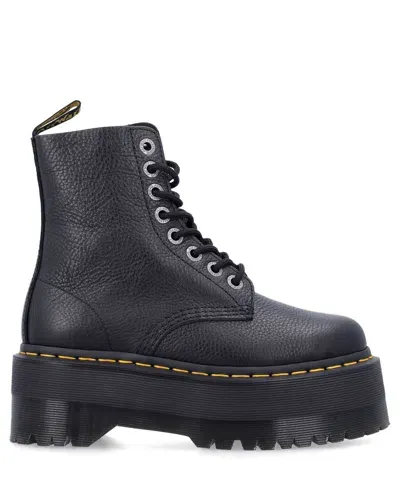 Dr. Martens' 1460 Pascal Max Lace-up Boots In Black