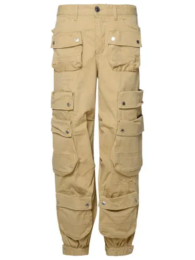 Dsquared2 Pantaloni Stone In Cream