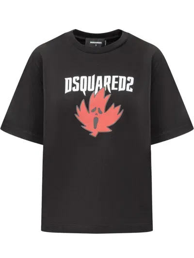 Dsquared2 Easy Fit Tee In Black