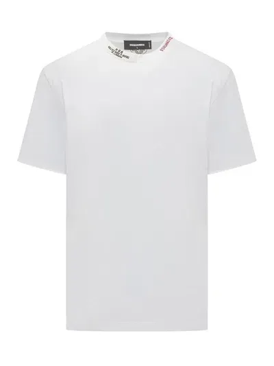 Dsquared2 Regular Fit T-shirt In White