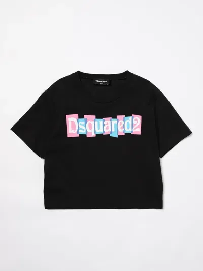 Dsquared2 T-shirt  Kids Color Black In Schwarz