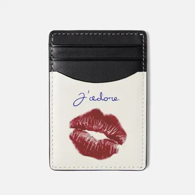 Duke & Dexter Unisex Dean Kiss Card Holder In Black