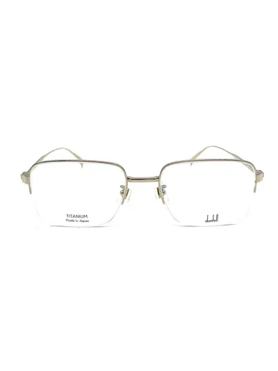 Dunhill Du0025o Eyewear In Gold Gold Transparent