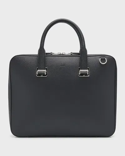 Dunhill Men's Cadogan Slim Document Briefcase In Black