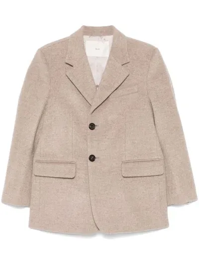 Dunst Single-breasted Blazer In Neutrals