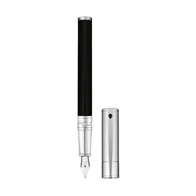 Dupont Writing Penne S-t- Dupont Mod. 260204 In Black